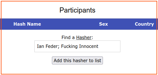 Search hasher found